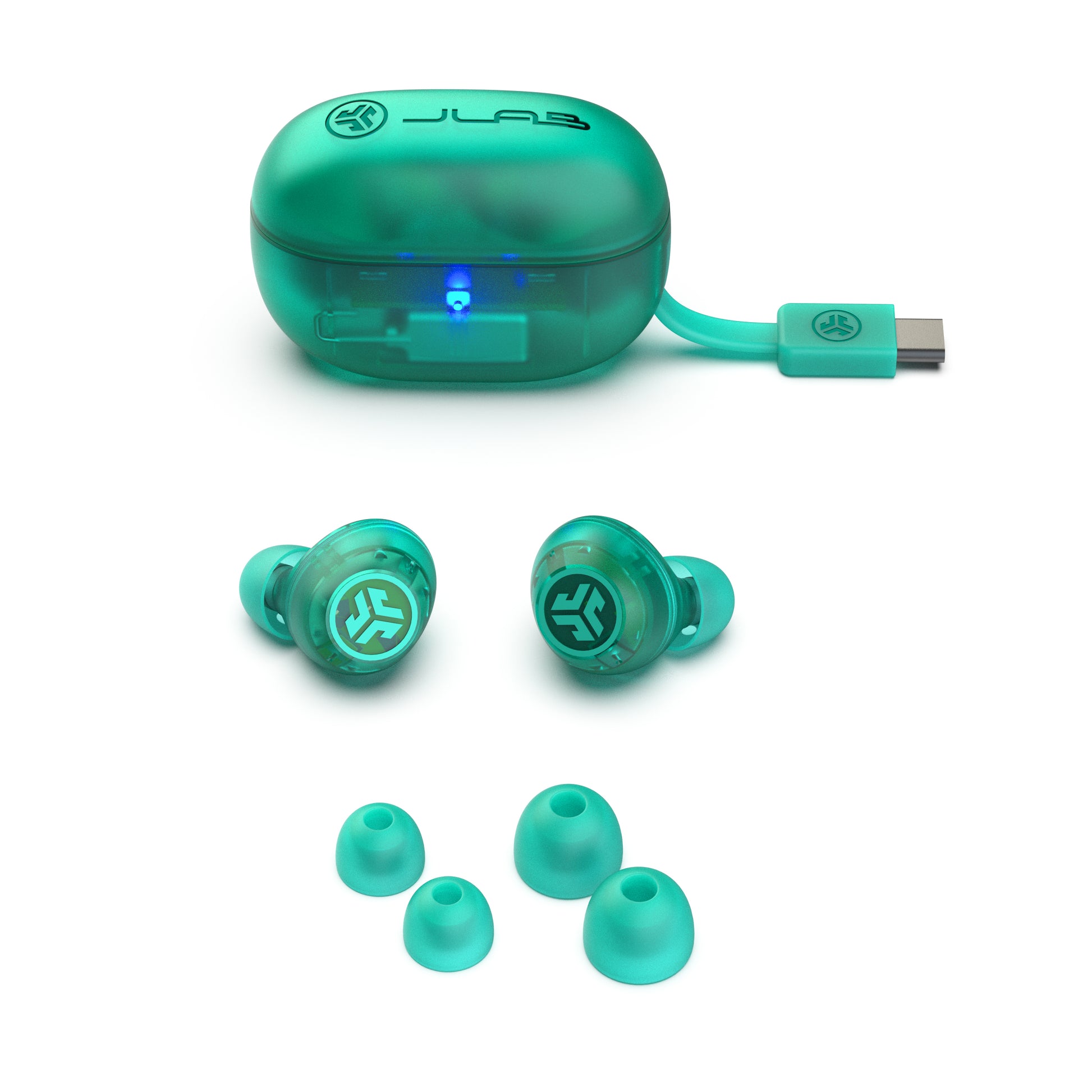 Go Pop ANC Transparent Teal 