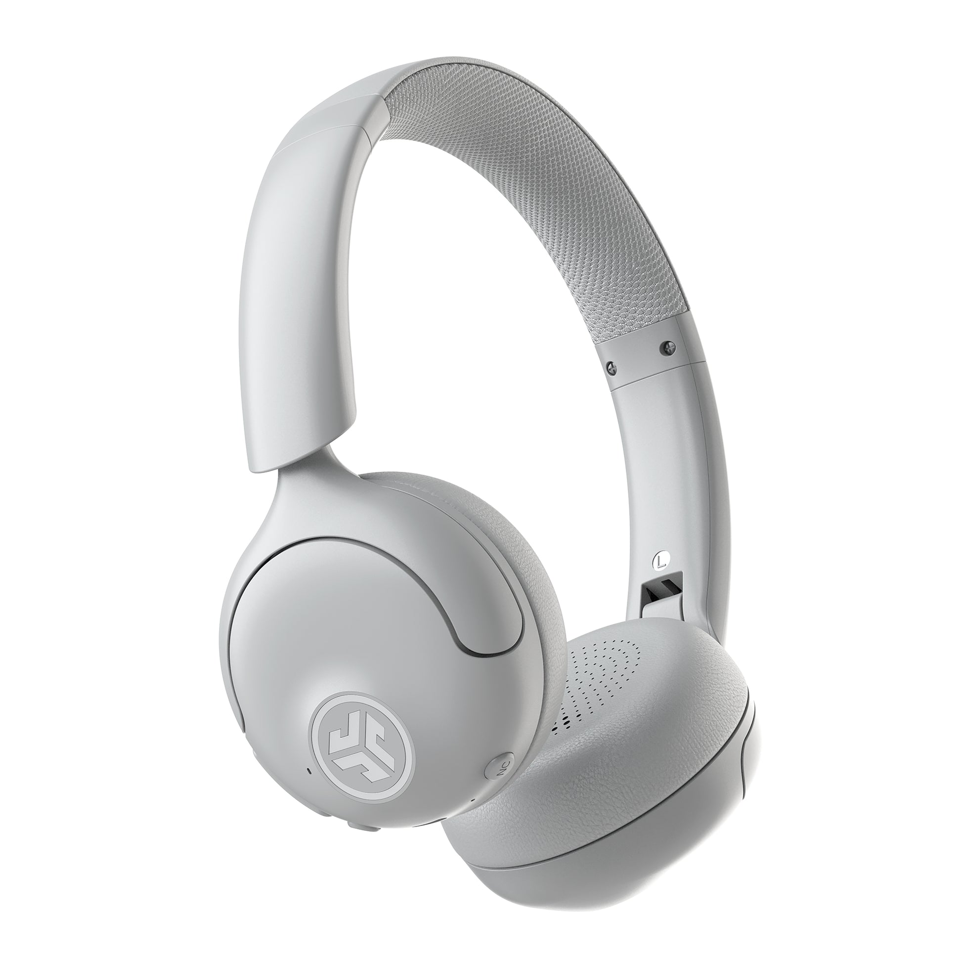 JLab Go Lux ANC - Casque Audio Bluetooth sans Fil à Réduction de Bruit Active Nuage Blanc 