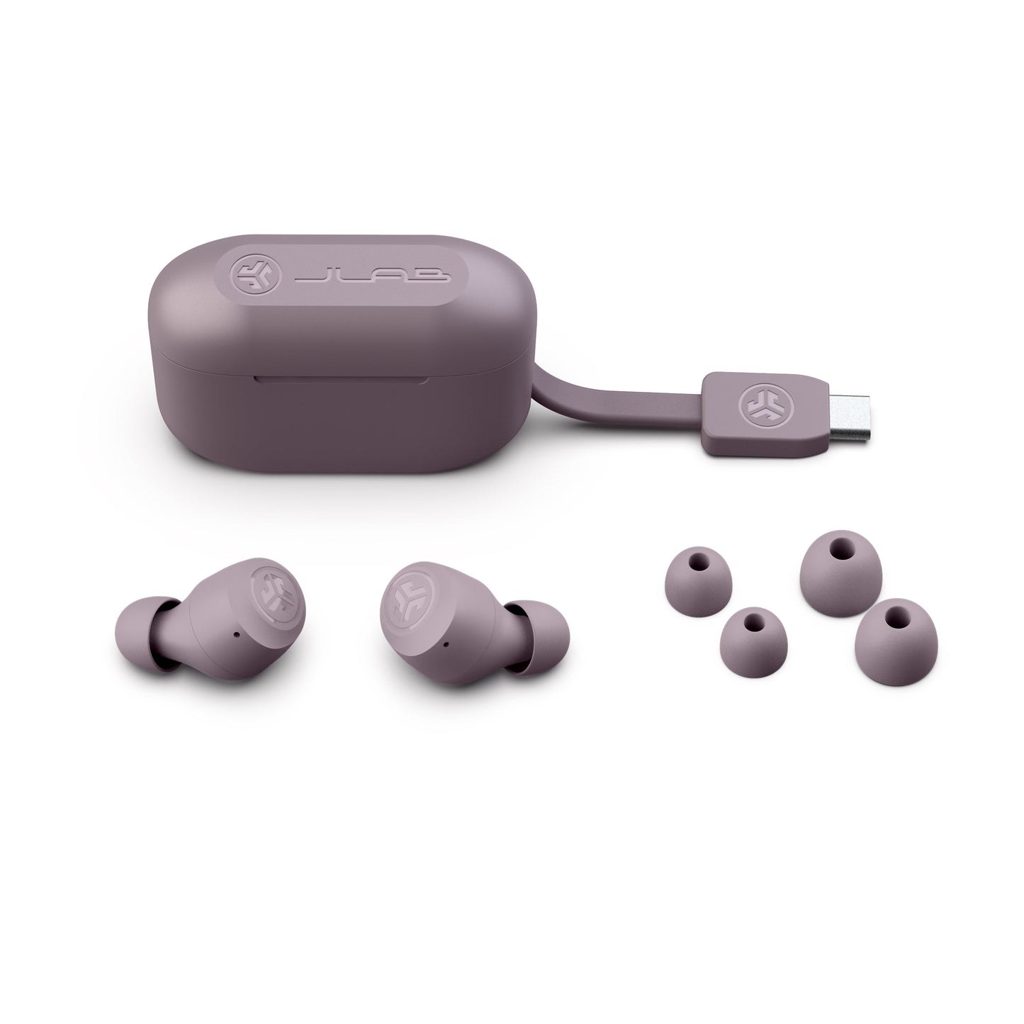 Go Pop + Mauve Earbuds 