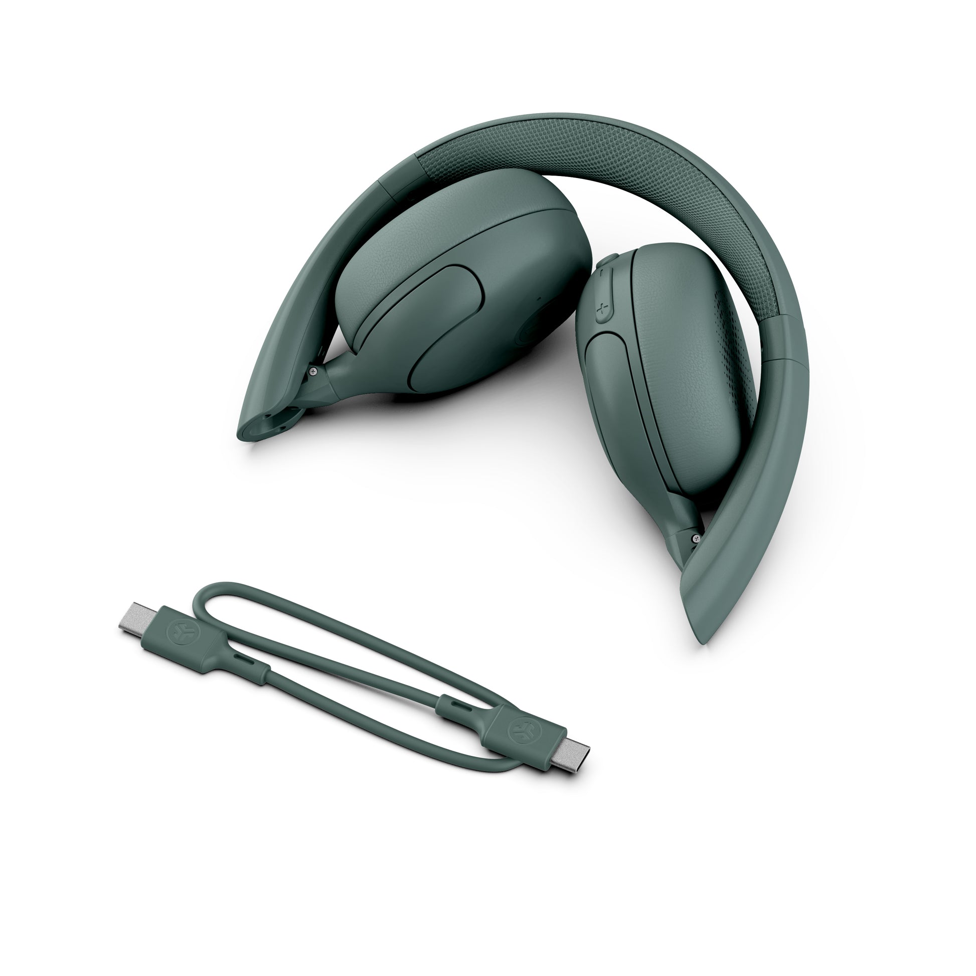 JLab Go Lux ANC - Casque Audio Bluetooth sans Fil à Réduction de Bruit Active Sage 