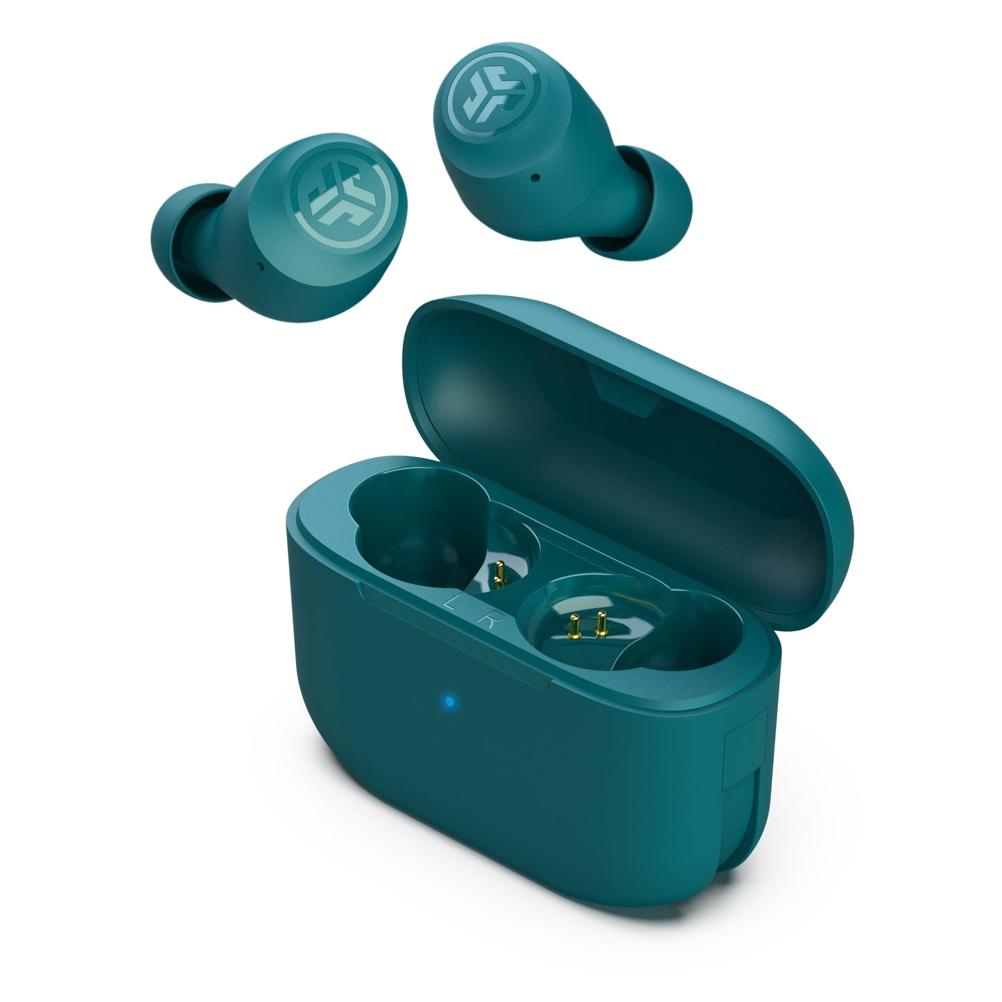 Go Pop + Teal Earbuds 