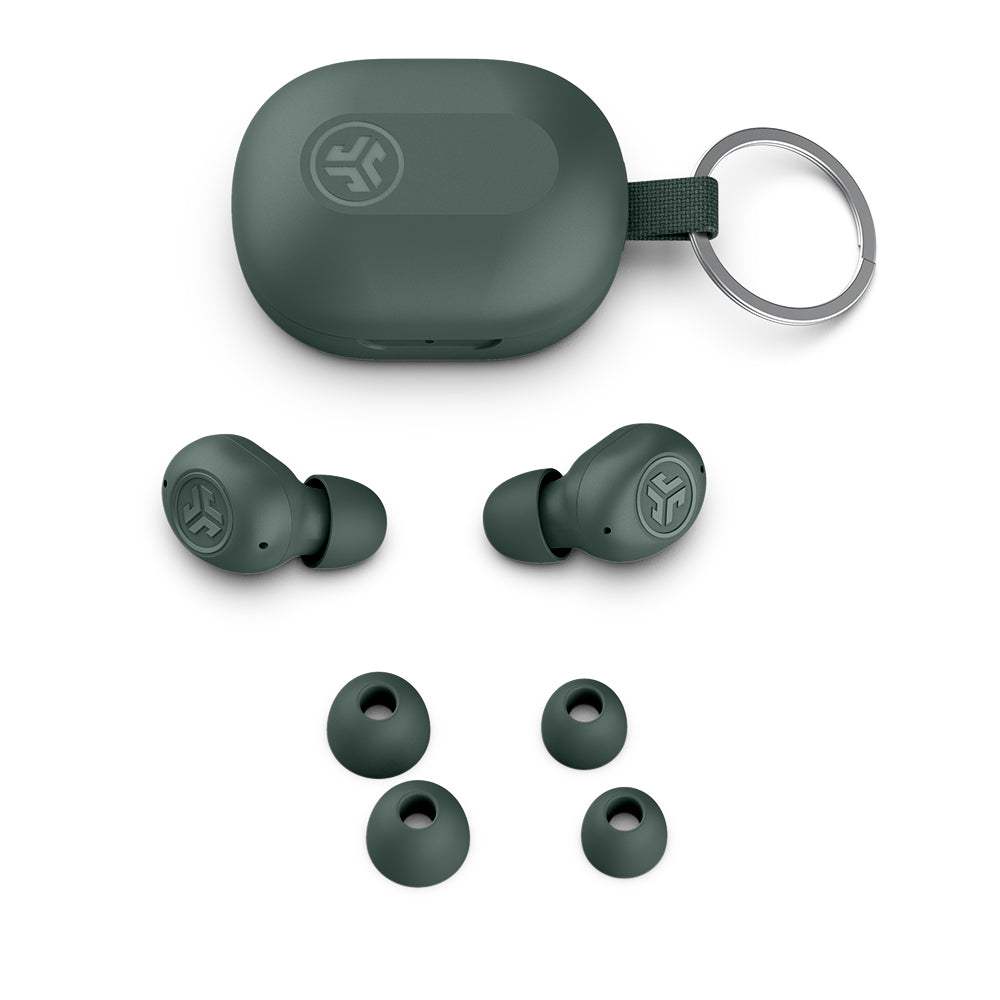 JLab JBuds Mini Earbuds Sage Gray 